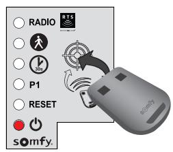 SOMFY EVOLVIA STAR XL - Activer l'ouverture piétonne - 5