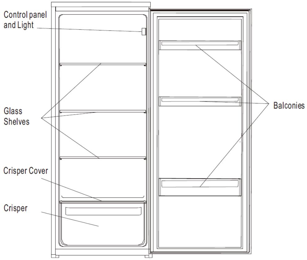 BRANDT BIL1220FS - Layout and presentation of your appliance - 1