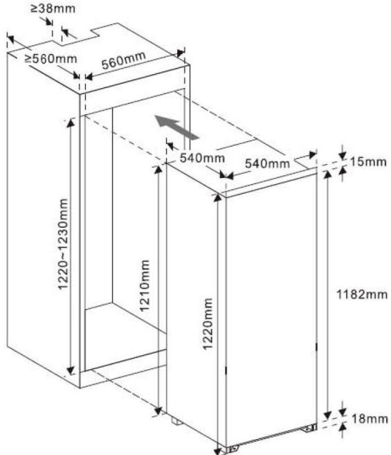 BRANDT BIL1220FS - Kits d'installation - 8