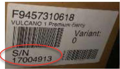 Vulcano LE TRADI - ADJ-TR1 - VEUILLEZ CONSERVER LE NUMERO DE SERIE DE L'EMBALLAGE - 1