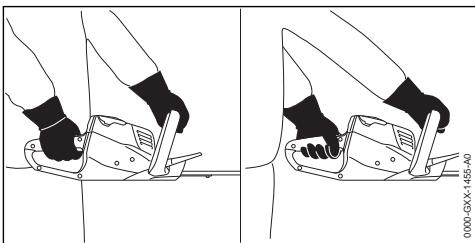 STIHL HSA60 - Tenuta e guida della tagliaSiepi - 1