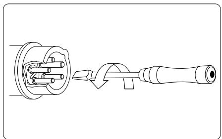 SCHEPPACH HS520 - Modification du sens de rotation Fig. A - 1