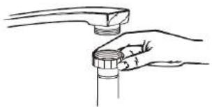 BRANDT BKDD435J2 - Branchements d'eau froide - 1