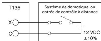 HONEYWELL HOME T136 - Entrée de commande à distance - 1