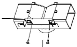 ROSIERES RDG9DCK3B - INSTALACE (DEFLEKTOR VZDUCHU PRO T-SHAPE, OBRÁBÉNÉ SKLO, MODELY PLOCHÉHO SKLA): - 3