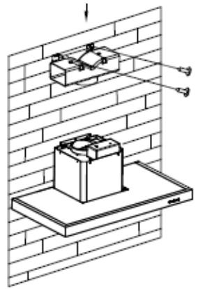 ROSIERES RDG9DCK3B - INSTALARE (DEFLECTOR DE AER PENTRU T-SHAPE, STICLA CURBA, MODELE DE STICLA): - 3