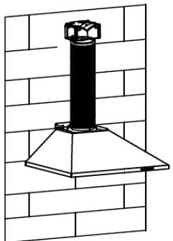 ROSIERES RDG9DCK3B - INSTALLATION DEF DEFLECTEUR D'AIR POUR LES MODELES PYRAMID ET SLANT): - 4