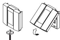 HONEYWELL HOME FP134 - Séparer la façon du socle - 1