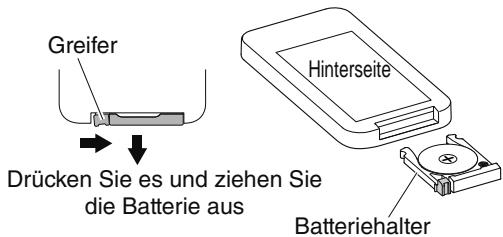 WOOZOO STF-DC15T - Batteriehalter ausziehen - 1