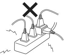 WOOZOO STF-DC15T - Il faut utiliser correctement la prise et le cordon d'alimentation - 6