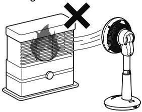 WOOZOO STF-DC15T - Do not point this product to a furnace or other heating devices - 1