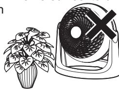 WOOZOO PCF-HE15/PCF-HE18 - - Lassen Sie den Wind nicht direkt auf die Pflanzen und Tiere aufschlagen - 1