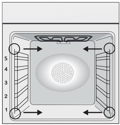 CANDY FIDCB100 - REMOVAL AND CLEANING OF THE SIDE RACKS - 1