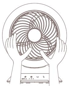 DUUX GLOBE DXCF08 - Reinigung der Ventilatorflügel - 2
