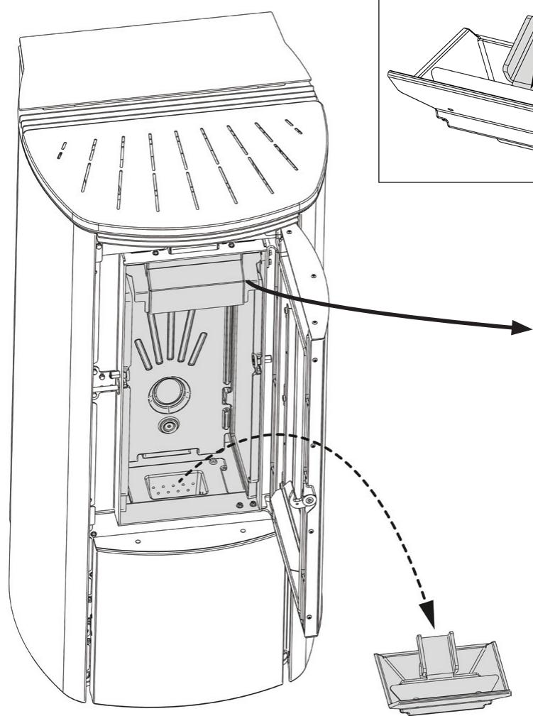EXTRAFLAME KATIA 9 - KATIA 11 - BRASIER ET CHAMBRE DE COMBUSTION : - 1