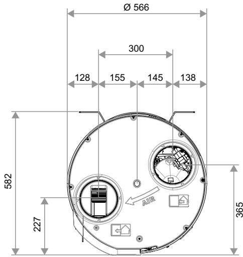 ALDES T.Flow Hygro + T.Flow Nano - Encombrement - 4