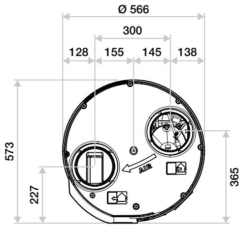 ALDES T.Flow Hygro + T.Flow Nano - Encombrement - 3