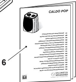 OLIMPIA SPLENDID CALDO POP - - DESCRIÇÃO DO APARELHO E COMANDOS - 3