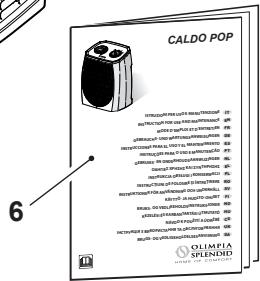 OLIMPIA SPLENDID CALDO POP - - DESCRIERE APARAT Şİ COMENZI - 3