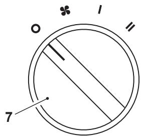 OLIMPIA SPLENDID CALDO POP - Regulačné kolečko „8“ - termostat - 2