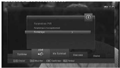 ASTRELL TERMINAL DE RECEPTION - Préparation du disque - 2