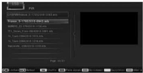ASTRELL Terminal satellite Numérique 013144 - Relire un enregistrement : - 1