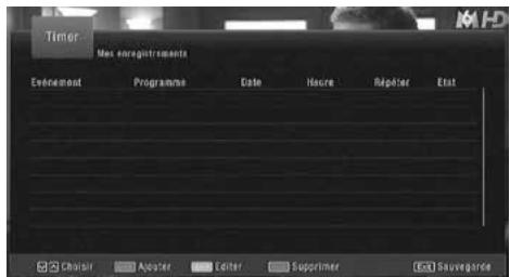 ASTRELL Terminal satellite Numérique 013144 - Enregistrer une émission future : - 1