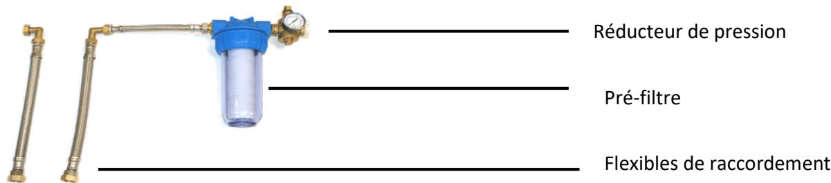 APIC LIGEE - 5- Kit de raccordement et du filtré - 1