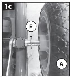 DEFITEC DEF3600LB, DEF3800LB, DEF4200ELB, DEF6500ELB - MONTAGE DES ROUES - 5