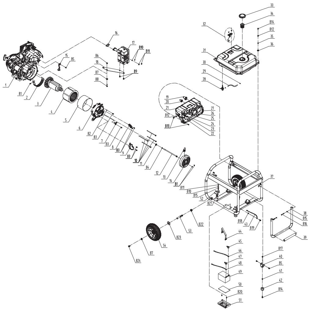 DEFITEC DEF3600LB, DEF3800LB, DEF4200ELB, DEF6500ELB - DEF6500ELB - 1