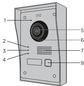 DIO DiOVDP-IP01 - Unidade exterior - 1