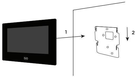 DIO DiOVDP-IP01 - Montagem encastrada - 3