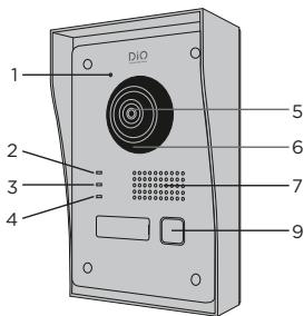 DIO DiOVDP-IP01 - De buitenunit - 1