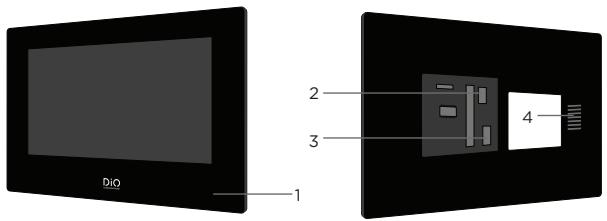 DIO DiOVDP-IP01 - Conectores - 2