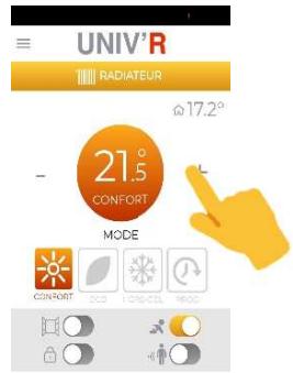UNIVR VOLUPTA - ERD511 - Principe d'utilisation de l'application UNIV'R TOUCH - 6