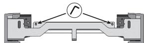 SAUTER HEKLA - RETIRER LES SUPPORTS MURAUX - 1