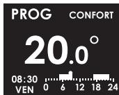 SAUTER HEKLA - CHOISIR MATEMPÉRATURE DE CONFORT - 4