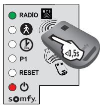 SOMFY SLIDYMOOVE 600 XXL - Telecommande 2 ou 4 touches - 6