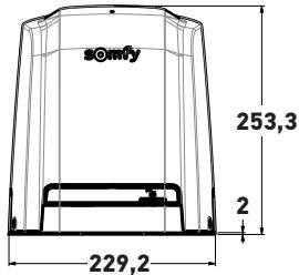 SOMFY SLIDYMOOVE 600 XXL - Contenu du pack - 6