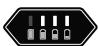 GLORIA FINECUT - Statusvisning batteri - 3