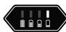 GLORIA FINECUT - Statusvisning batteri - 1