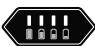 GLORIA FINECUT - Statusvisning batteri - 4