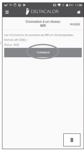 DELTACALOR TELICA WIFI PLUS - Description des erreurs - 10