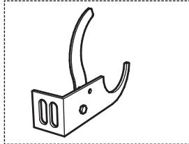 DELTACALOR TELICA WIFI PLUS - FIXATIONS DES CONSOLES MURALES - 5