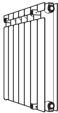 DELTACALOR TELICA WIFI PLUS - FIXATIONS DES CONSOLES MURALES - 7