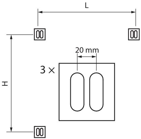 DELTACALOR TELICA WIFI PLUS - FIXATIONS DES CONSOLES MURALES - 1