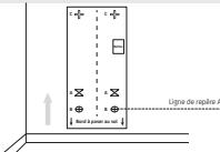 SAUTER ASAMA CONNECTE - Pour une installation simplifiée, utilisez le gabarit de pose fourni dans l'emballage et suivez les instructions. - 17