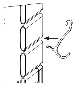 SAUTER ASAMA CONNECTE - MONTER ET DÉMONTER LA PATÈRE - 1
