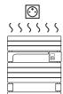 SAUTER ASAMA CONNECTE - Pour une installation simplifiée, utilisez le gabarit de pose fourni dans l'emballage et suivez les instructions. - 8