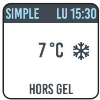 EQUATION LUZ H - MODE TEMPORAIRE - 10